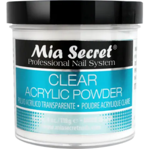 Mia Secret - Clear Acrylic Powder  1 oz - #PL420-C Mia Secret