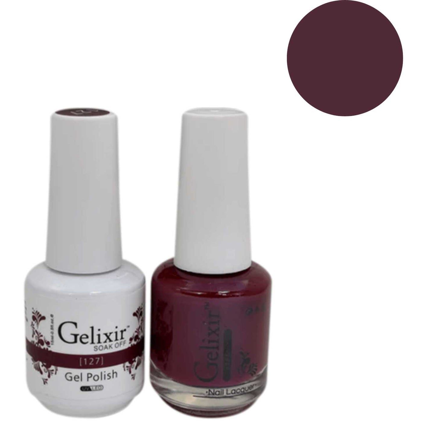 Gelixir Gel Polish & Nail Lacquer Duo - #127 Gelixir