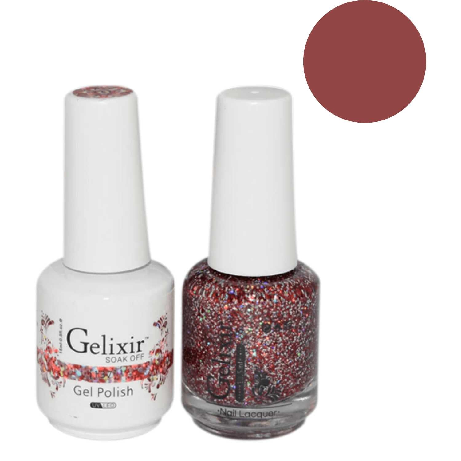 Gelixir Gel Polish & Nail Lacquer Duo - #137 Gelixir