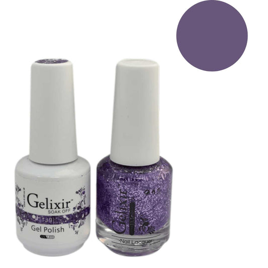 Gelixir Gel Polish & Nail Lacquer Duo - #139 Gelixir