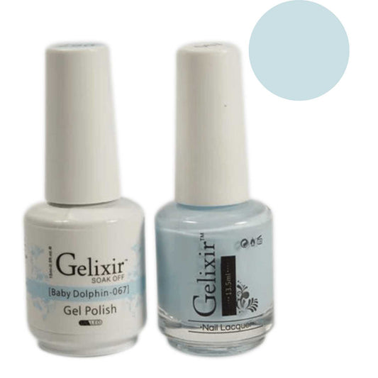 Gelixir Gel Polish & Nail Lacquer Duo Baby Dolphin - #67 Gelixir