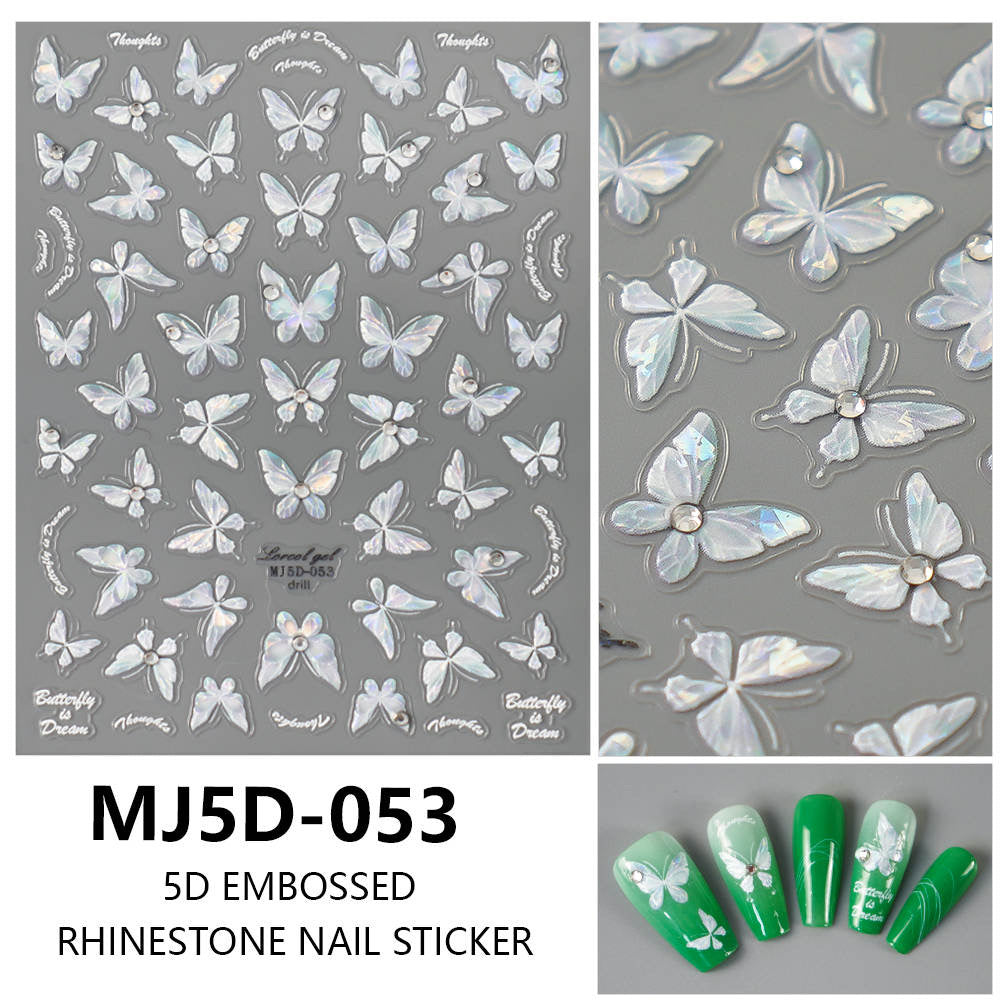 Nail Sticker 5D Butterfly MG5D053 Beyond Beauty Page