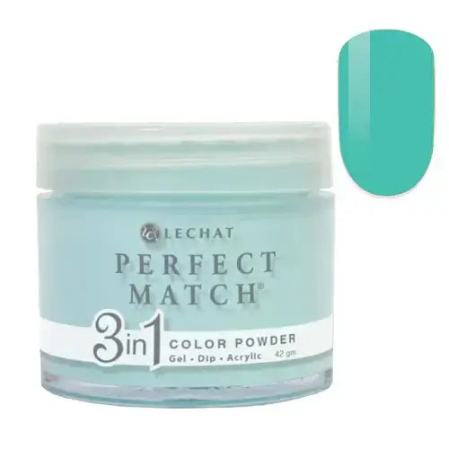 LeChat Perfect Match Dip Powder - Teal Me About It 1.48 oz - #PMDP257 LeChat