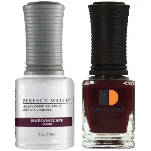 Lechat Perfect Match Gel Nail Polish - Maroonscape 0.5 oz - #PMS132 LeChat