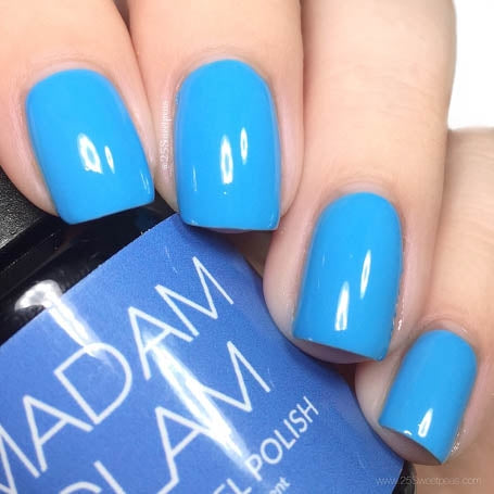 Aqua Blue Madam Glam