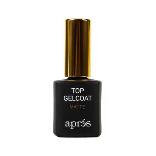 Apres Non Wipe Gel Mattle Top Coat 0.5 oz Apres