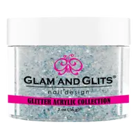 Glam & Glits - Glitter Acrylic Powder - Blue Jewel 2oz - GAC02 Glam & Glits