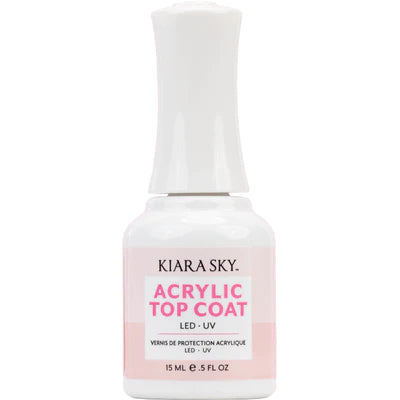 Kiara Sky Acrylic Topcoat LED/UV 0.5 oz - #ACLED Kiara Sky