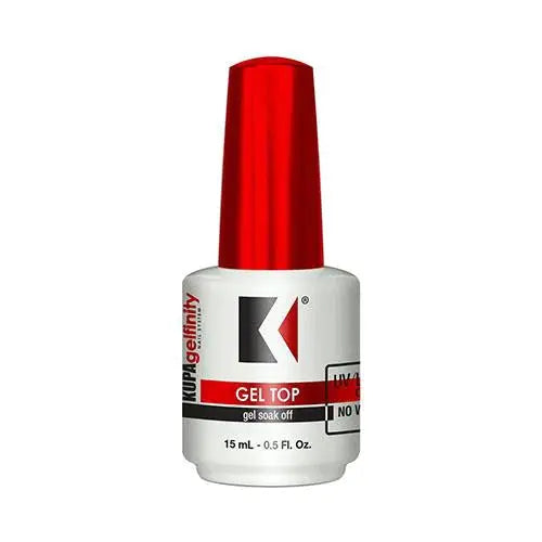 Kupa Gel Soak Off Topcoat 0.5 oz Kupa