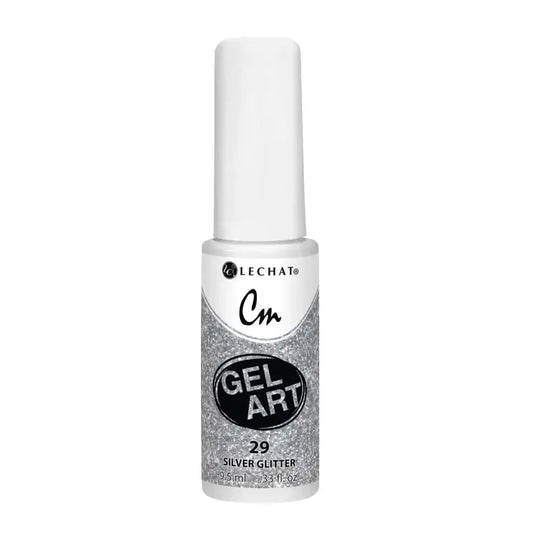 Lechat CM Gel Nail Art - Silver Glitter - #CMG29 Lechat