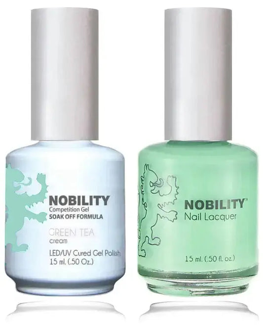 Lechat Nobility Gel Polish & Nail Lacquer - Green Tea 0.5 oz - #NBCS166 Nobility