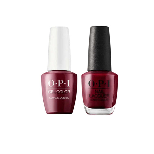 OPI Gel & Lacquer Combo Bogota Blackberry OPI